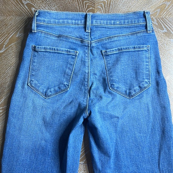 L’AGENCE Sada Side Stripe Crop Slim Jeans 24 - Picture 9 of 12